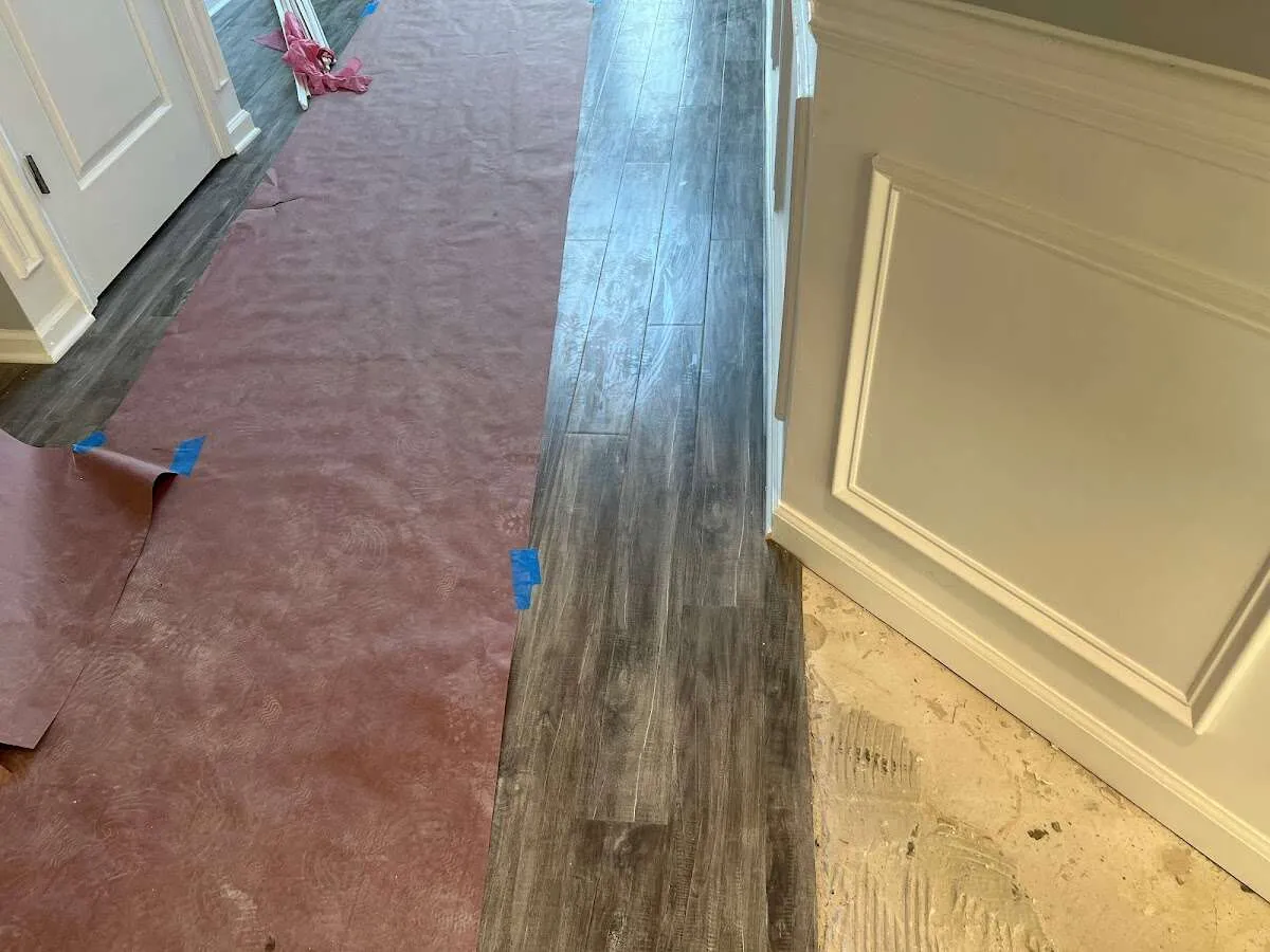 Completed marble shower restoration in Surfside